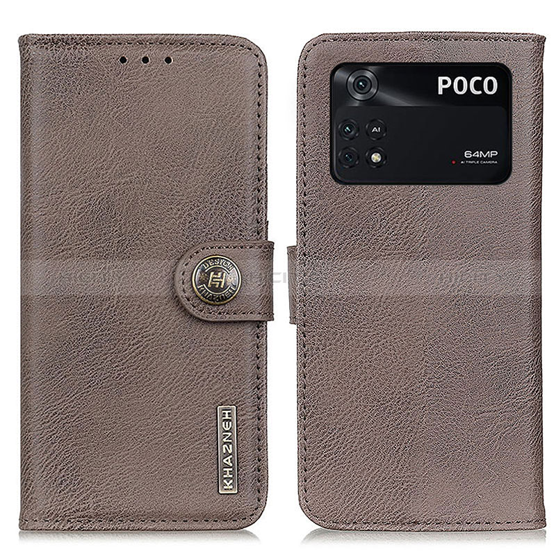 Custodia Portafoglio In Pelle Cover con Supporto K02Z per Xiaomi Poco M4 Pro 4G