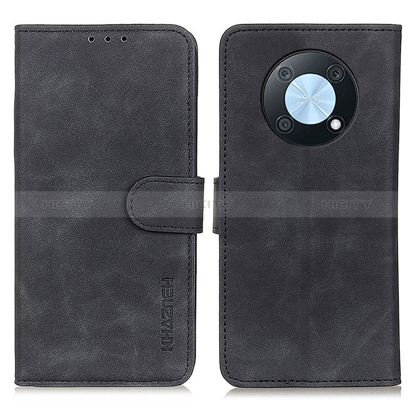 Custodia Portafoglio In Pelle Cover con Supporto K03Z per Huawei Nova Y90 Nero