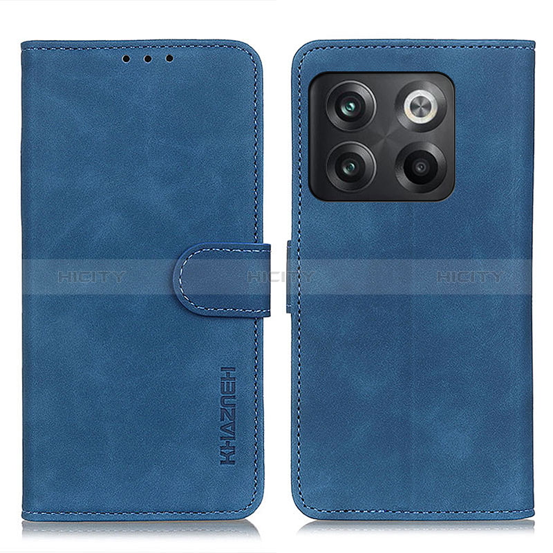 Custodia Portafoglio In Pelle Cover con Supporto K03Z per OnePlus 10T 5G Blu