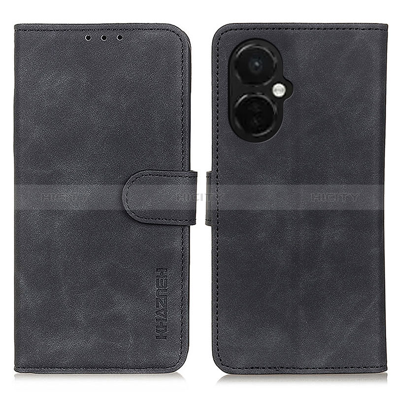 Custodia Portafoglio In Pelle Cover con Supporto K03Z per OnePlus Nord CE 3 5G Nero