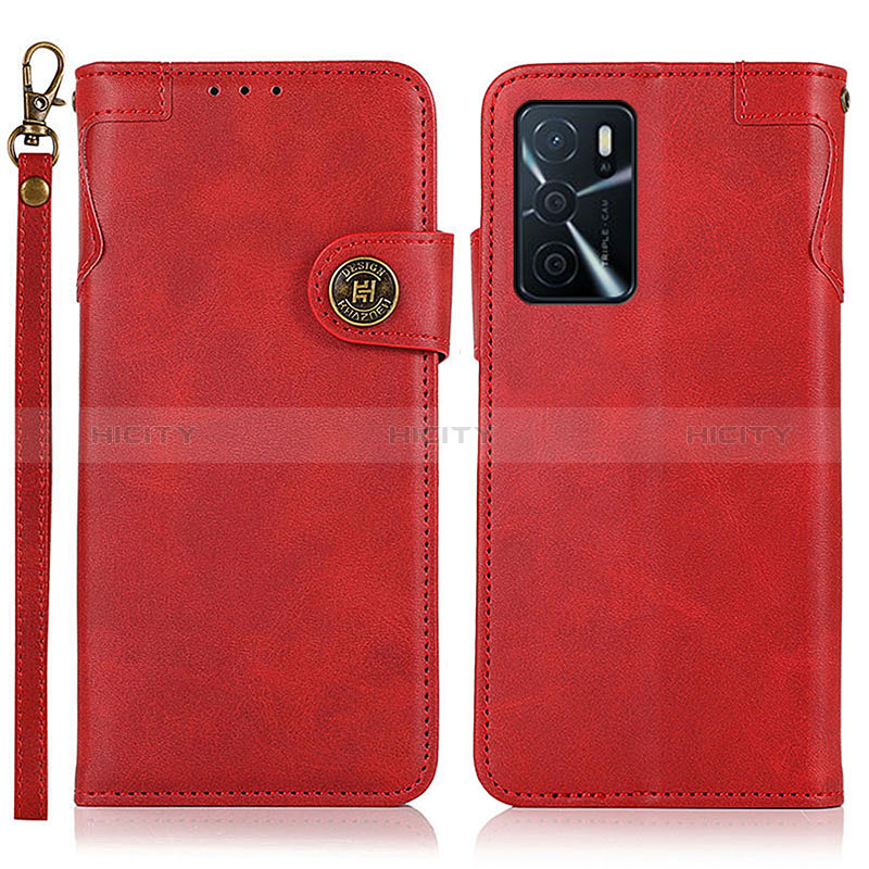 Custodia Portafoglio In Pelle Cover con Supporto K03Z per Oppo A16