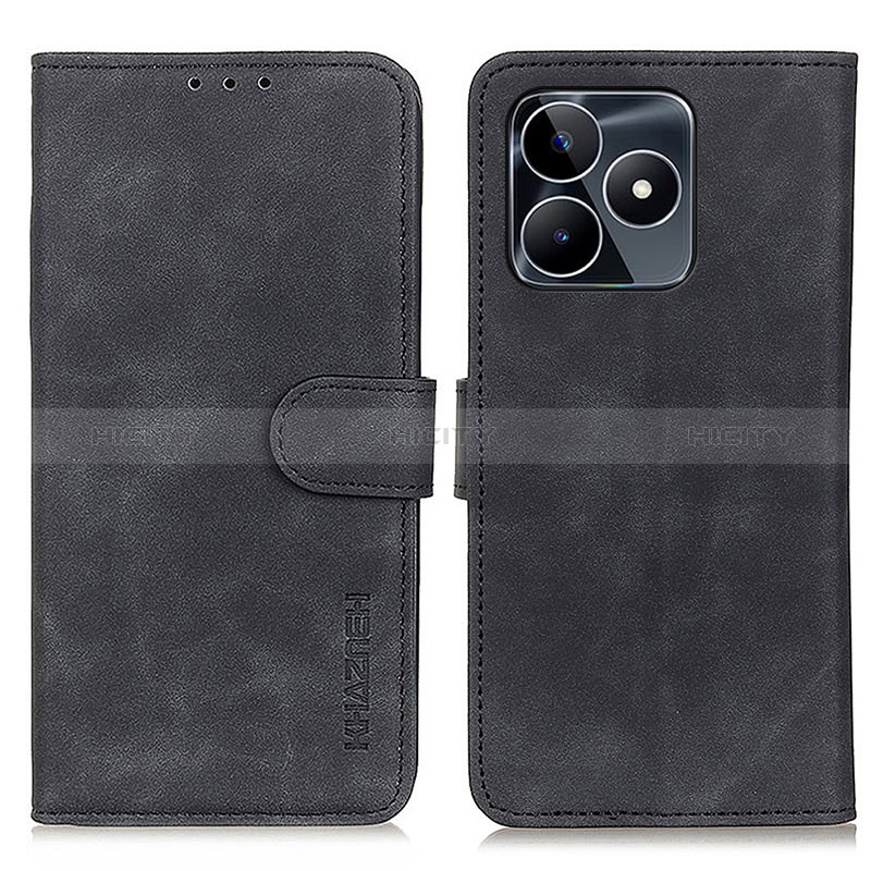 Custodia Portafoglio In Pelle Cover con Supporto K03Z per Realme Narzo N53 Nero