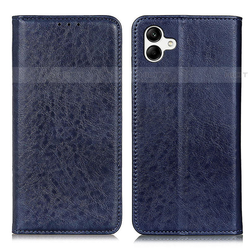 Custodia Portafoglio In Pelle Cover con Supporto K03Z per Samsung Galaxy F14 5G Blu