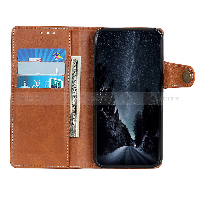 Custodia Portafoglio In Pelle Cover con Supporto K03Z per Sony Xperia Ace II SO-41B