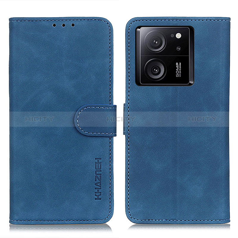 Custodia Portafoglio In Pelle Cover con Supporto K03Z per Xiaomi Mi 13T Pro 5G Blu