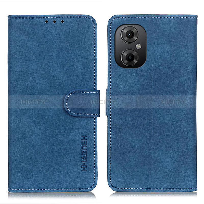 Custodia Portafoglio In Pelle Cover con Supporto K03Z per Xiaomi Poco M4 5G Blu