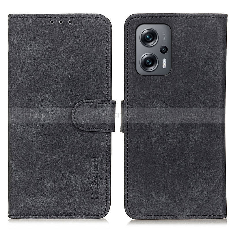 Custodia Portafoglio In Pelle Cover con Supporto K03Z per Xiaomi Poco X4 GT 5G Nero