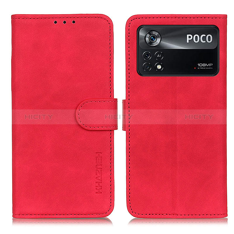 Custodia Portafoglio In Pelle Cover con Supporto K03Z per Xiaomi Poco X4 Pro 5G