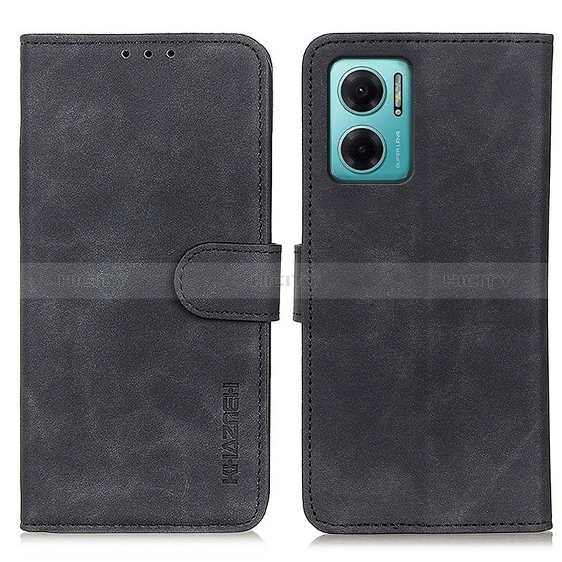 Custodia Portafoglio In Pelle Cover con Supporto K03Z per Xiaomi Redmi 10 5G Nero