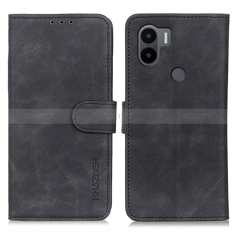 Custodia Portafoglio In Pelle Cover con Supporto K03Z per Xiaomi Redmi A1 Plus Nero