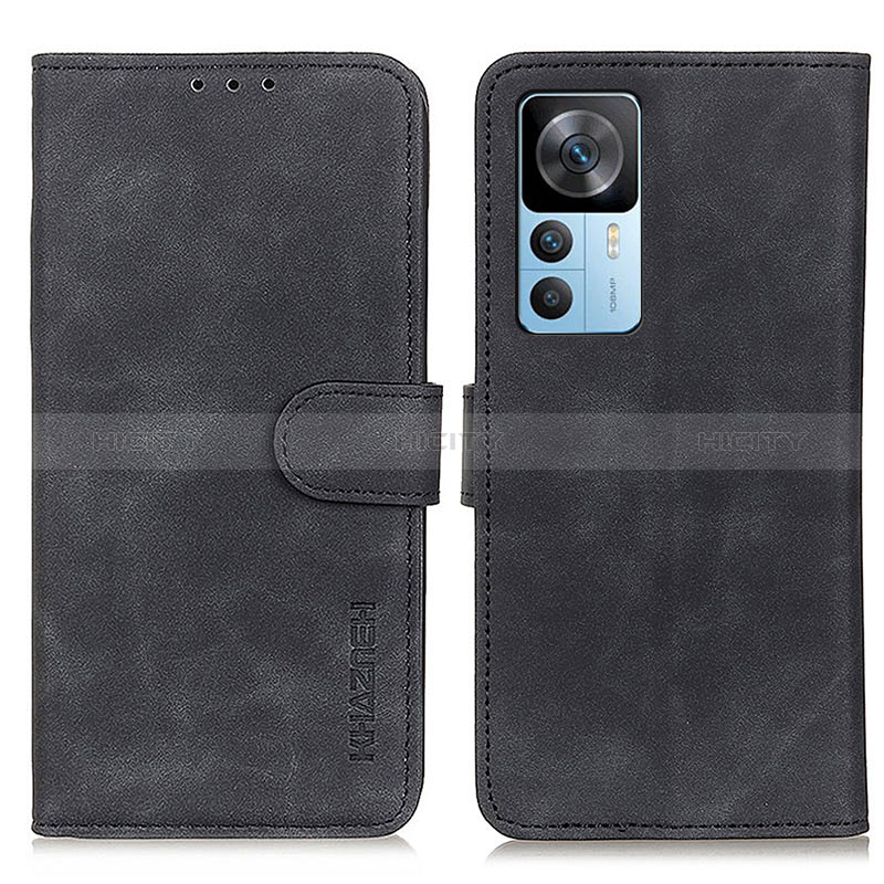 Custodia Portafoglio In Pelle Cover con Supporto K03Z per Xiaomi Redmi K50 Ultra 5G Nero