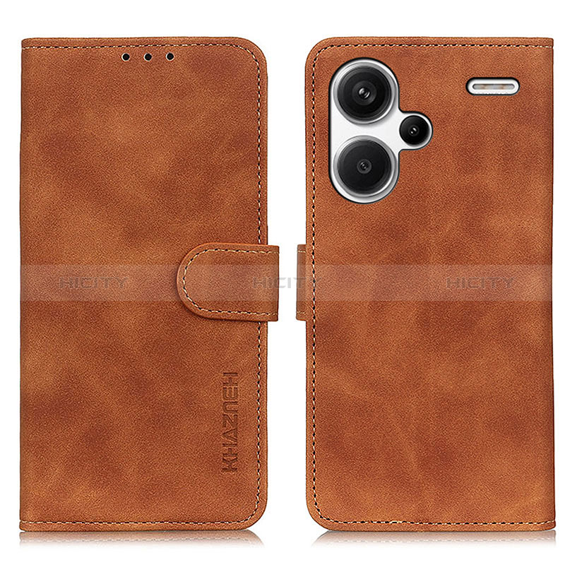 Custodia Portafoglio In Pelle Cover con Supporto K03Z per Xiaomi Redmi Note 13 Pro+ Plus 5G