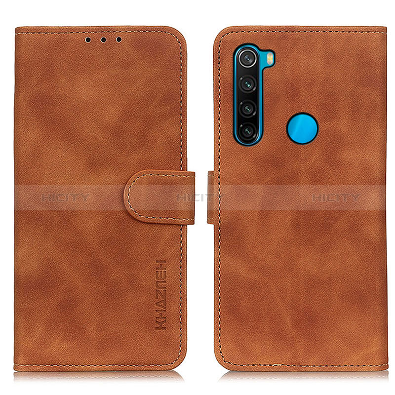 Custodia Portafoglio In Pelle Cover con Supporto K03Z per Xiaomi Redmi Note 8 (2021)