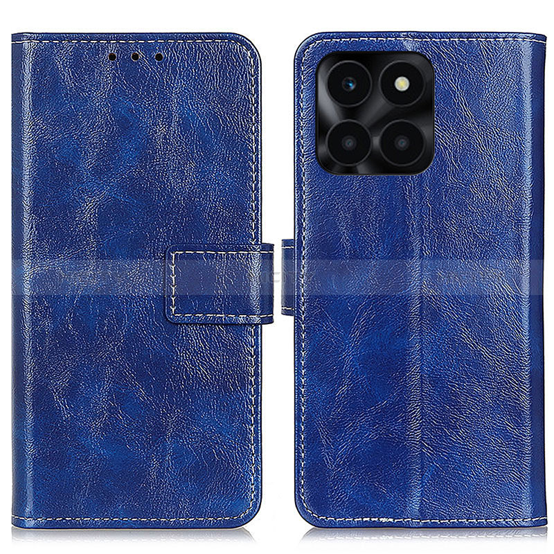 Custodia Portafoglio In Pelle Cover con Supporto K04Z per Huawei Honor X6a