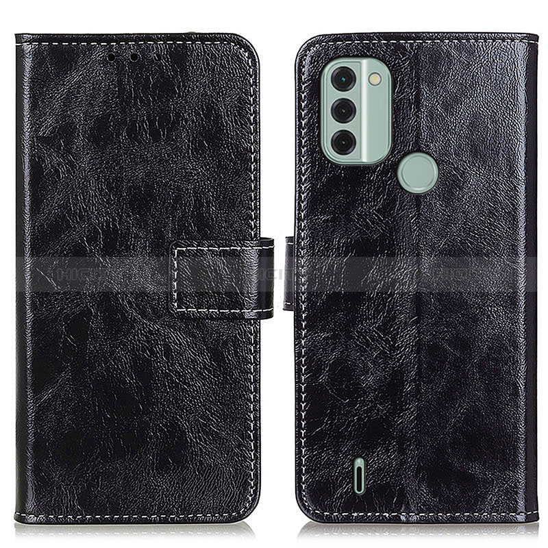 Custodia Portafoglio In Pelle Cover con Supporto K04Z per Nokia C31