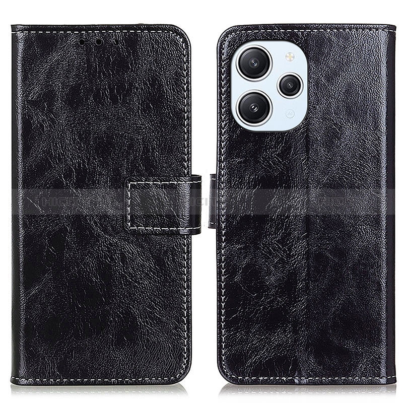 Custodia Portafoglio In Pelle Cover con Supporto K04Z per Xiaomi Redmi 12 4G