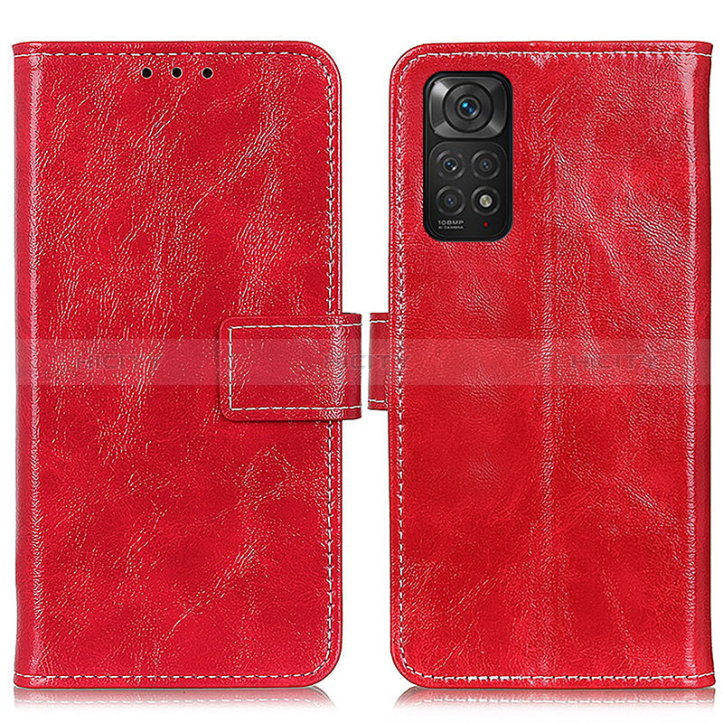 Custodia Portafoglio In Pelle Cover con Supporto K04Z per Xiaomi Redmi Note 11 4G (2022)