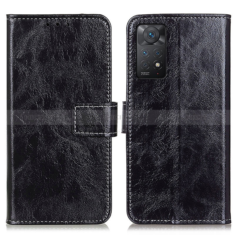 Custodia Portafoglio In Pelle Cover con Supporto K04Z per Xiaomi Redmi Note 11 Pro 4G