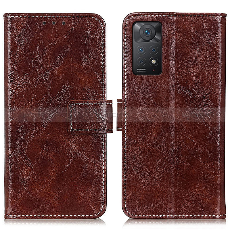 Custodia Portafoglio In Pelle Cover con Supporto K04Z per Xiaomi Redmi Note 11 Pro 4G