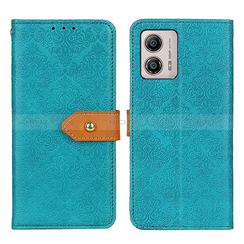 Custodia Portafoglio In Pelle Cover con Supporto K05Z per Motorola Moto G53y 5G