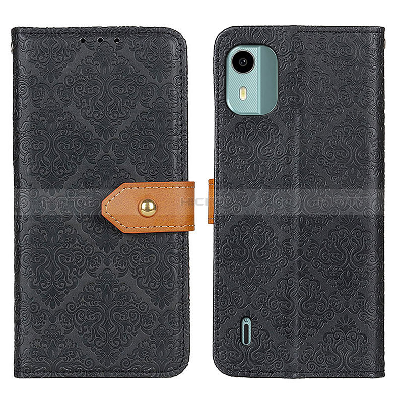 Custodia Portafoglio In Pelle Cover con Supporto K05Z per Nokia C12 Plus