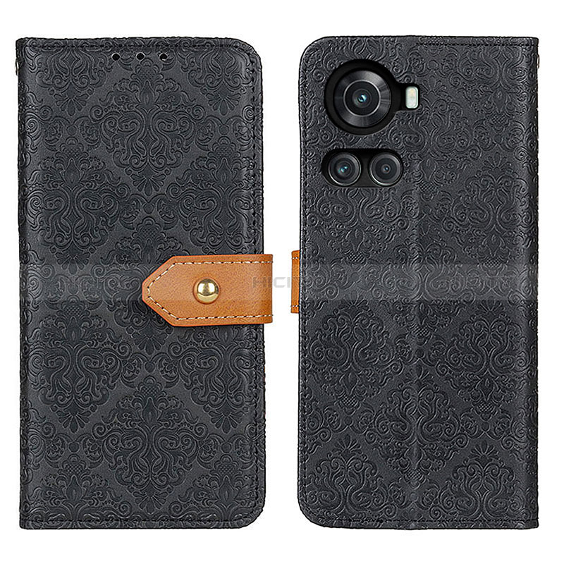 Custodia Portafoglio In Pelle Cover con Supporto K05Z per OnePlus 10R 5G