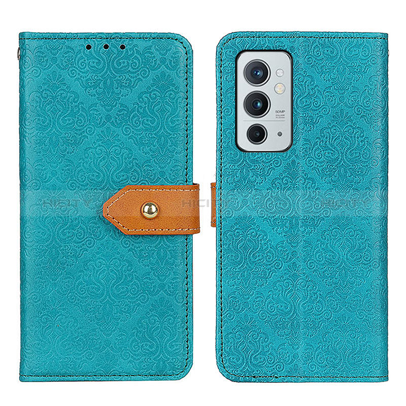 Custodia Portafoglio In Pelle Cover con Supporto K05Z per OnePlus 9RT 5G