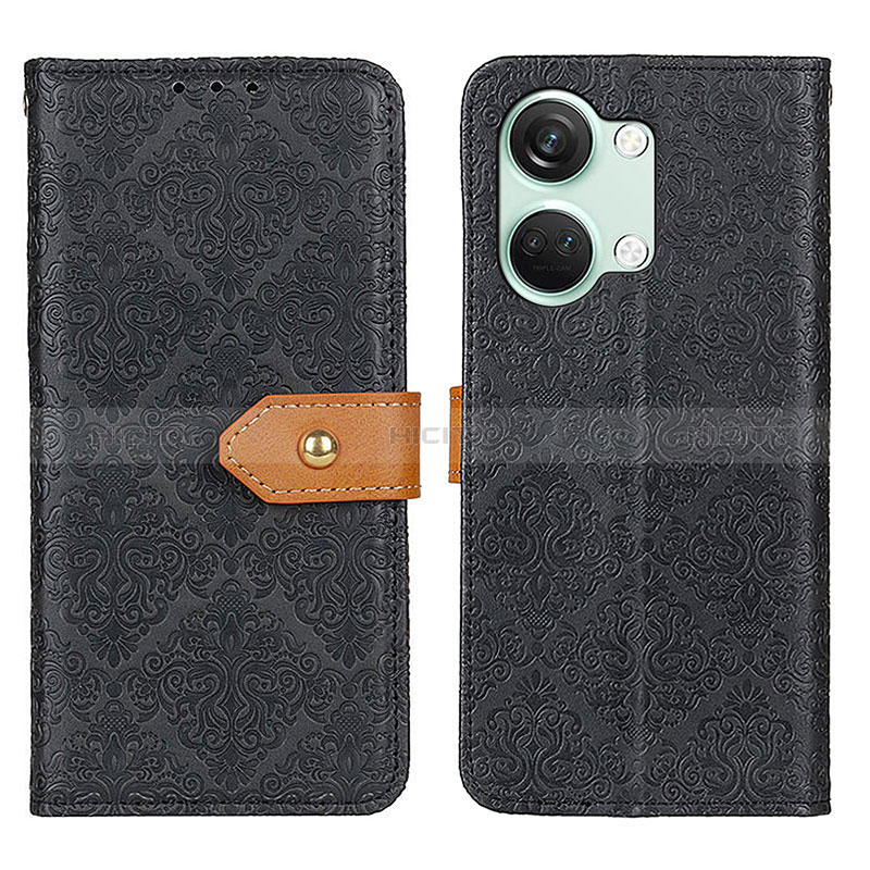 Custodia Portafoglio In Pelle Cover con Supporto K05Z per OnePlus Nord 3 5G