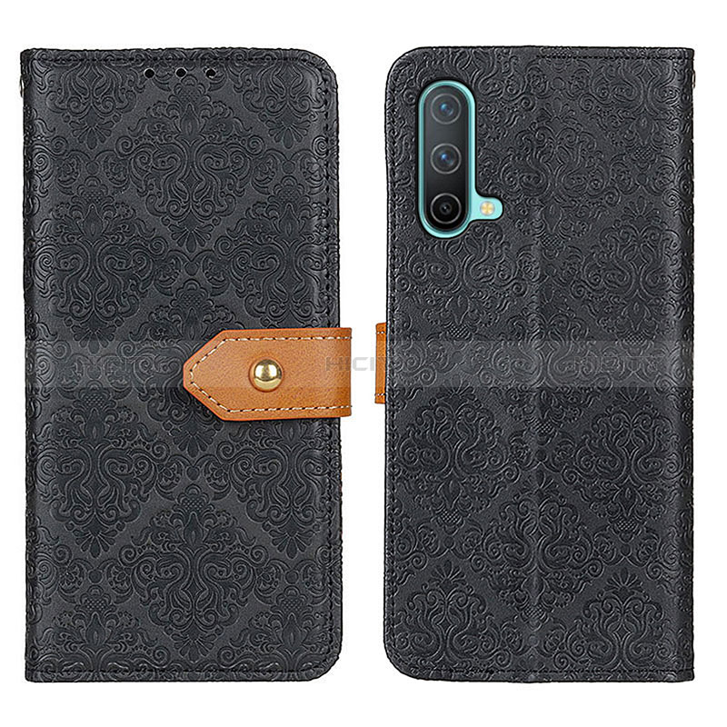 Custodia Portafoglio In Pelle Cover con Supporto K05Z per OnePlus Nord CE 5G