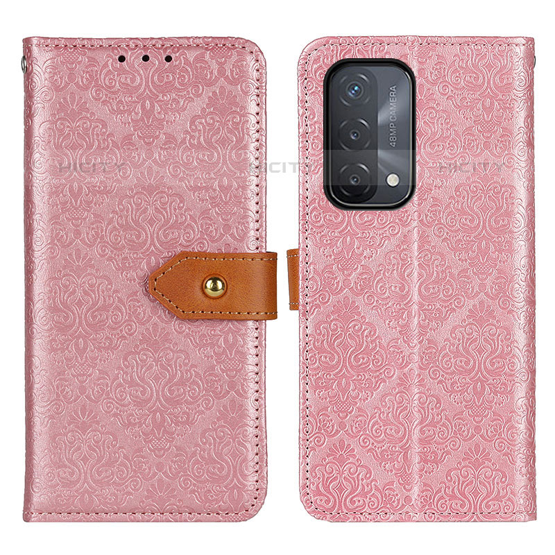 Custodia Portafoglio In Pelle Cover con Supporto K05Z per OnePlus Nord N200 5G