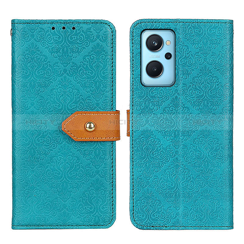 Custodia Portafoglio In Pelle Cover con Supporto K05Z per Oppo A96 4G