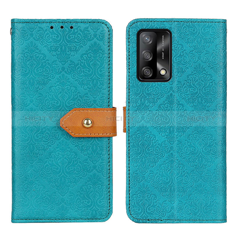 Custodia Portafoglio In Pelle Cover con Supporto K05Z per Oppo F19s