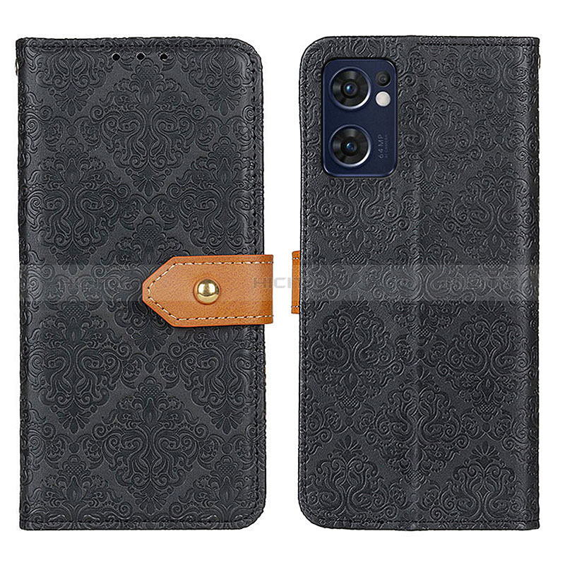 Custodia Portafoglio In Pelle Cover con Supporto K05Z per Oppo Find X5 Lite 5G