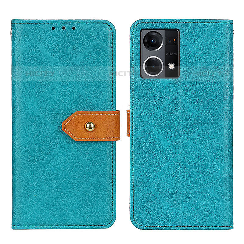 Custodia Portafoglio In Pelle Cover con Supporto K05Z per Oppo Reno8 4G