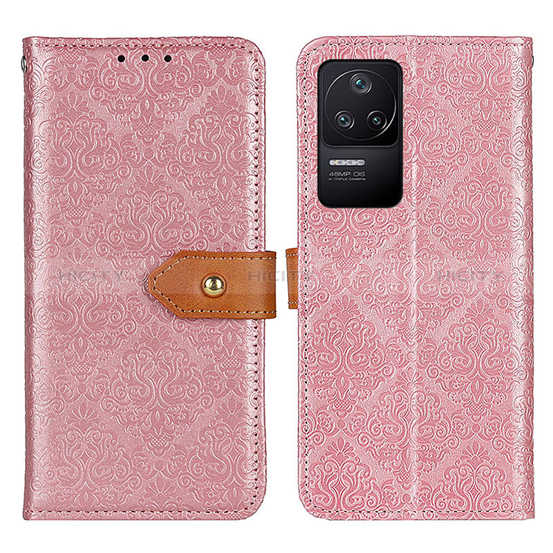 Custodia Portafoglio In Pelle Cover con Supporto K05Z per Xiaomi Poco F4 5G