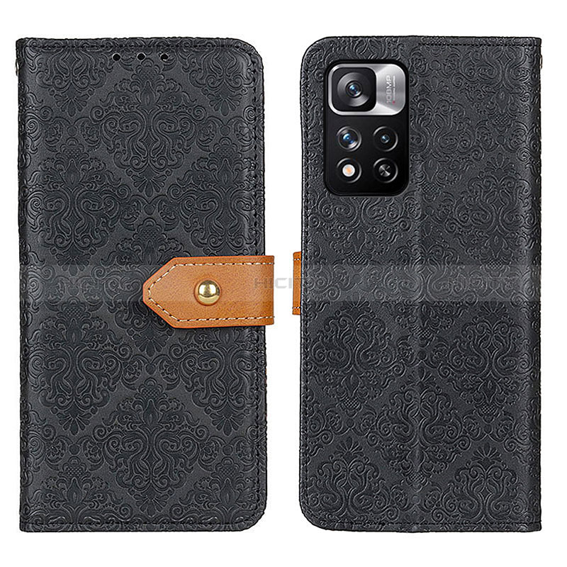 Custodia Portafoglio In Pelle Cover con Supporto K05Z per Xiaomi Poco X4 NFC