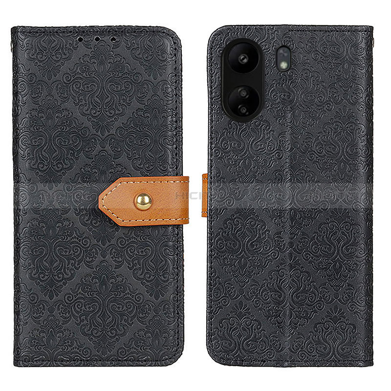 Custodia Portafoglio In Pelle Cover con Supporto K05Z per Xiaomi Redmi 13C