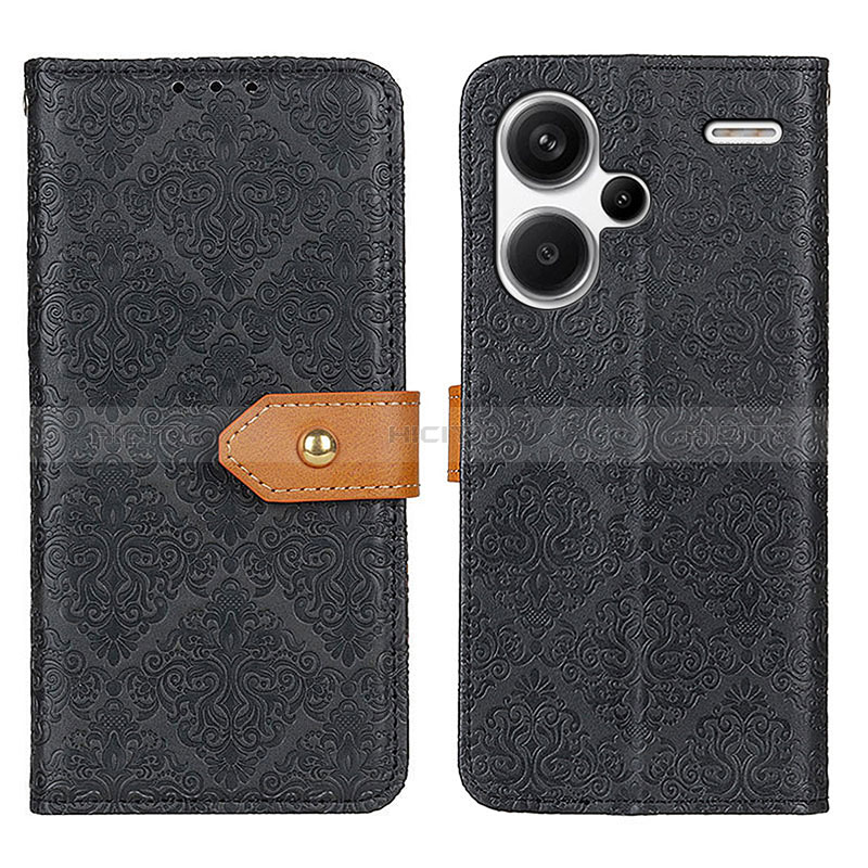 Custodia Portafoglio In Pelle Cover con Supporto K05Z per Xiaomi Redmi Note 13 Pro+ Plus 5G