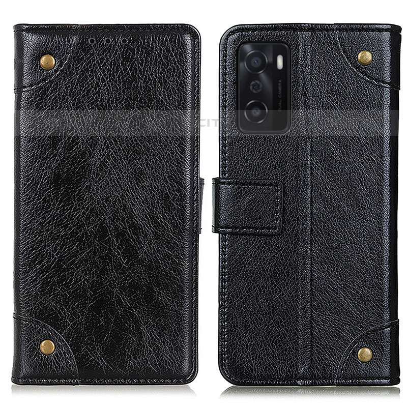 Custodia Portafoglio In Pelle Cover con Supporto K06Z per Oppo A55S 5G