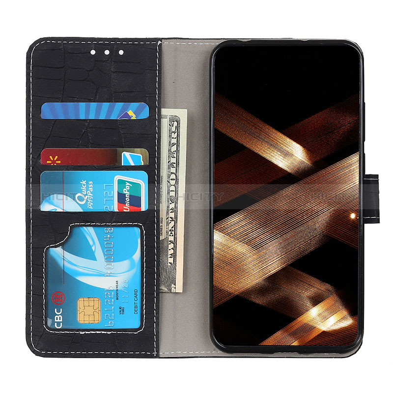 Custodia Portafoglio In Pelle Cover con Supporto K07Z per Motorola Moto G72