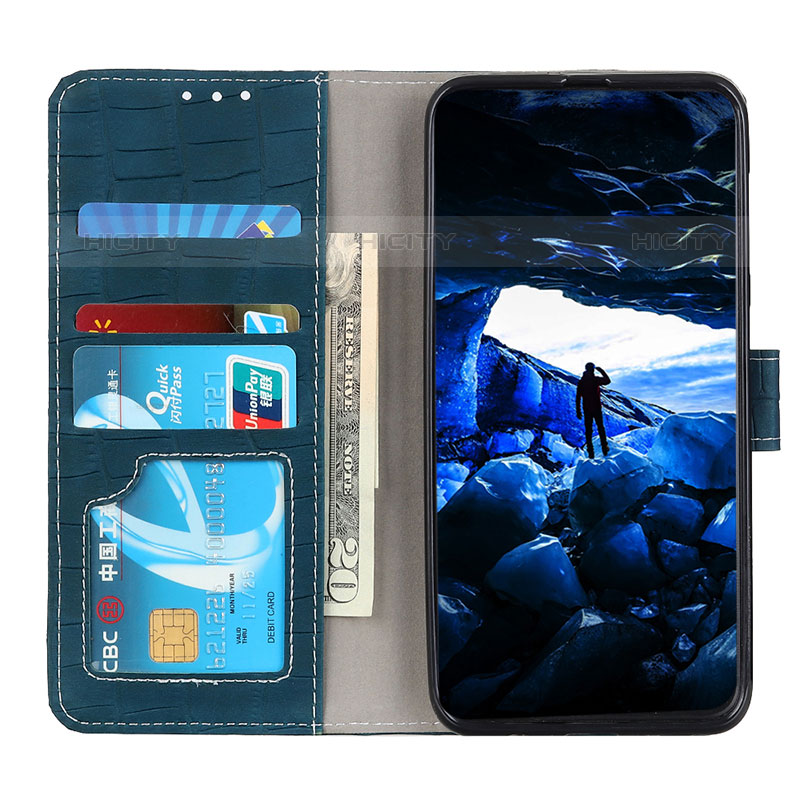 Custodia Portafoglio In Pelle Cover con Supporto K07Z per Oppo Reno6 Lite