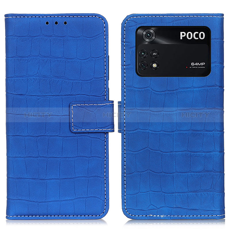 Custodia Portafoglio In Pelle Cover con Supporto K07Z per Xiaomi Poco M4 Pro 4G