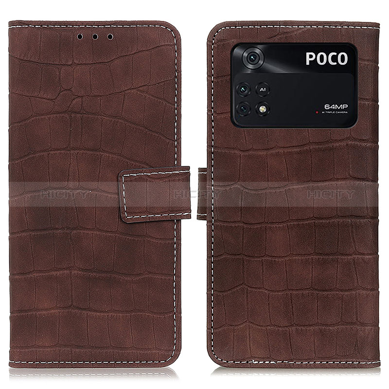 Custodia Portafoglio In Pelle Cover con Supporto K07Z per Xiaomi Poco M4 Pro 4G