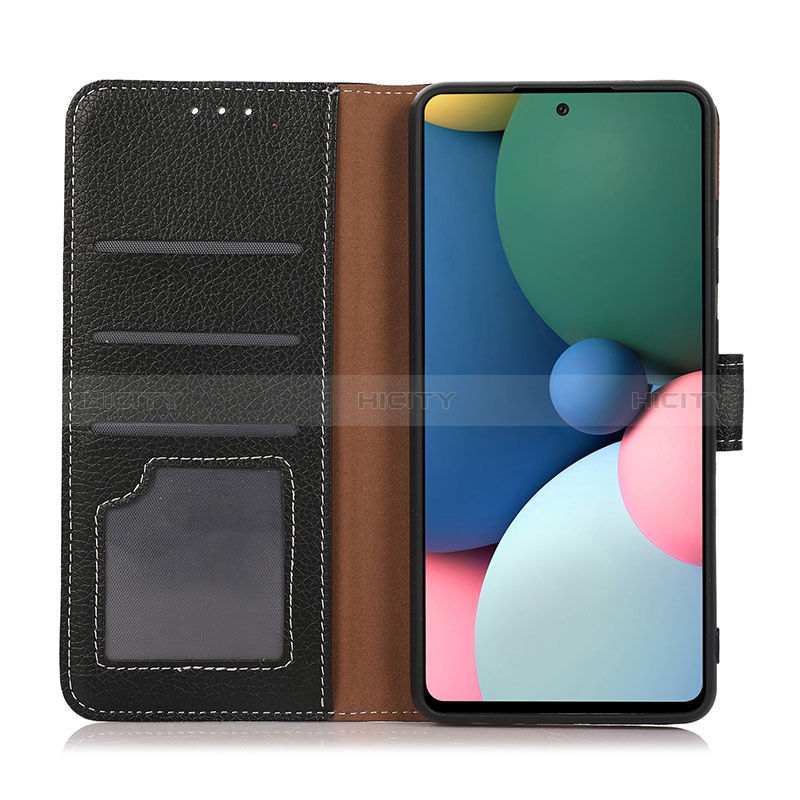 Custodia Portafoglio In Pelle Cover con Supporto K08Z per Sony Xperia 10 III Lite