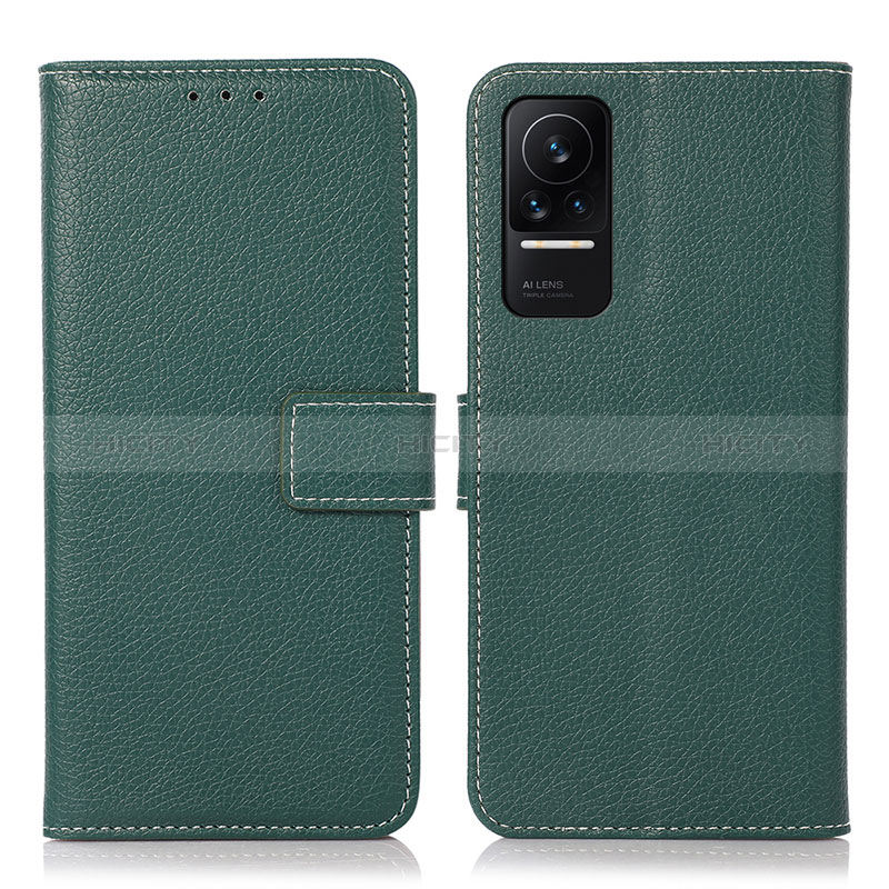 Custodia Portafoglio In Pelle Cover con Supporto K08Z per Xiaomi Civi 1S 5G Verde