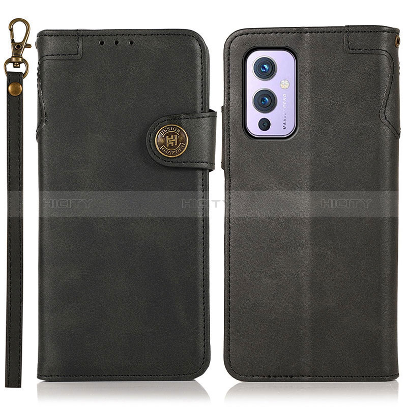 Custodia Portafoglio In Pelle Cover con Supporto K09Z per OnePlus 9 5G