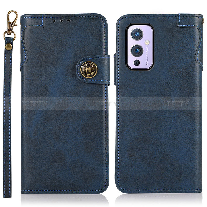 Custodia Portafoglio In Pelle Cover con Supporto K09Z per OnePlus 9 5G