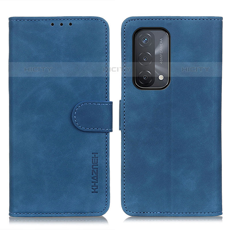 Custodia Portafoglio In Pelle Cover con Supporto K09Z per OnePlus Nord N200 5G Blu