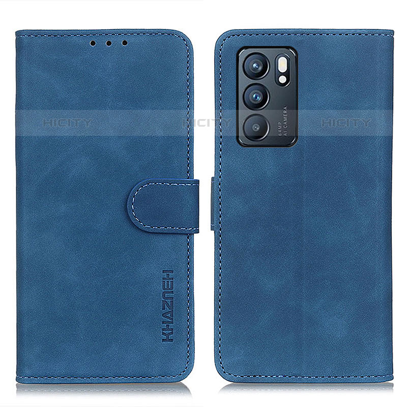 Custodia Portafoglio In Pelle Cover con Supporto K09Z per Oppo Reno6 5G