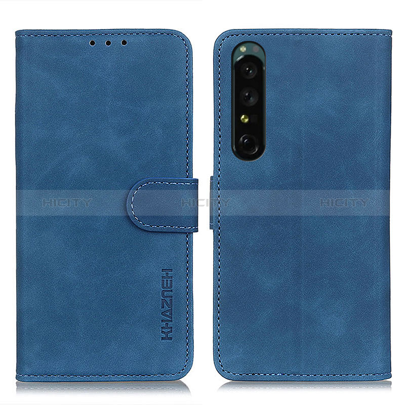 Custodia Portafoglio In Pelle Cover con Supporto K09Z per Sony Xperia 1 IV